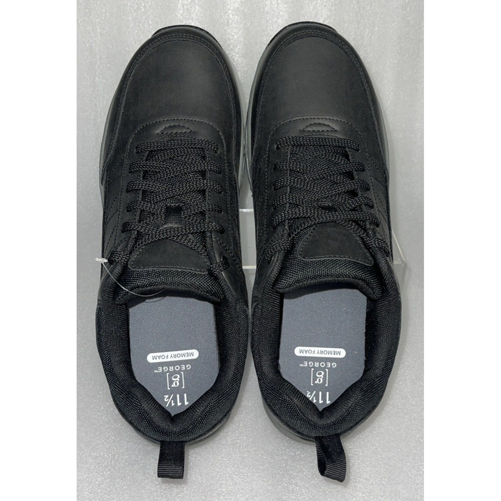 George‎ Men's Garret 2.0 Lace Up Shoes Size 11.5 Memory Foam Casual Athletic NEW - Picture 10 of 15